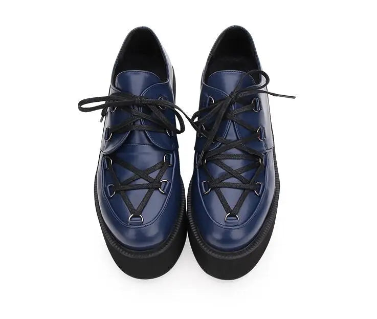 Pentagram Platform Loafer Shoes