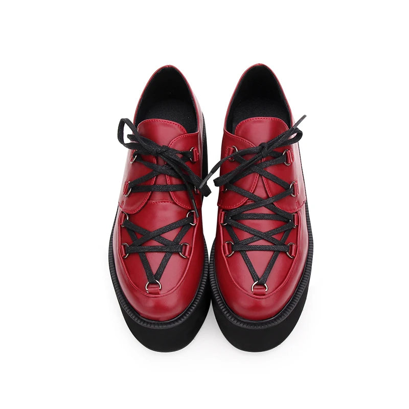 Pentagram Platform Loafer Shoes