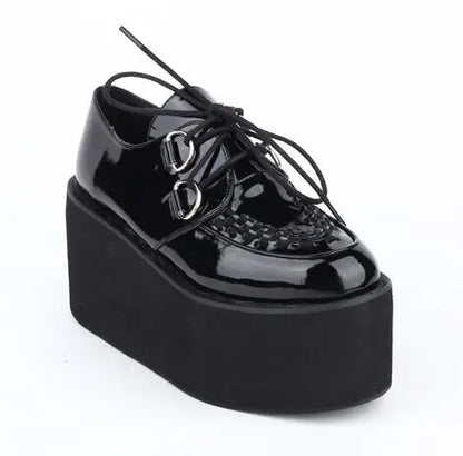 Goth Lolita Platform School Girl Shoes