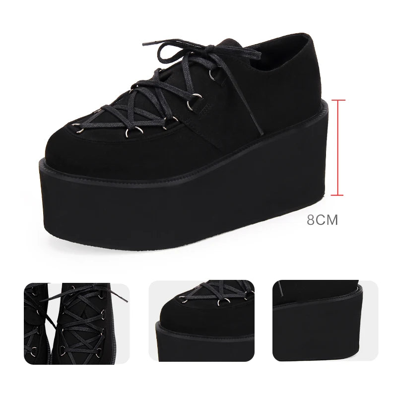 Pentagram Platform Loafer Shoes