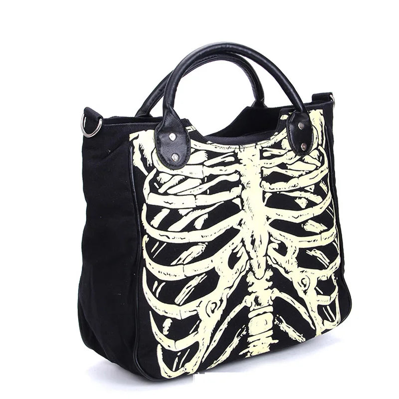 Glow In the Dark Skeleton Bag