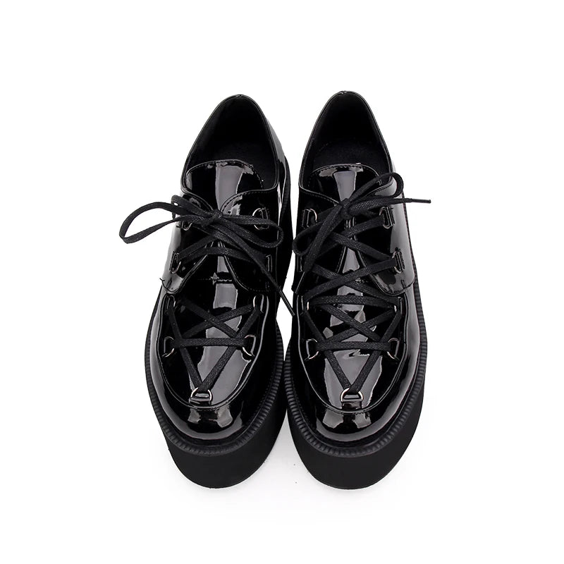 Pentagram Platform Loafer Shoes