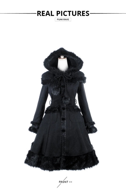 Little Black Riding Hood Overcoat