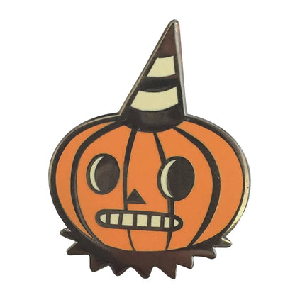 Vintage Pumpkin Enamel Pin