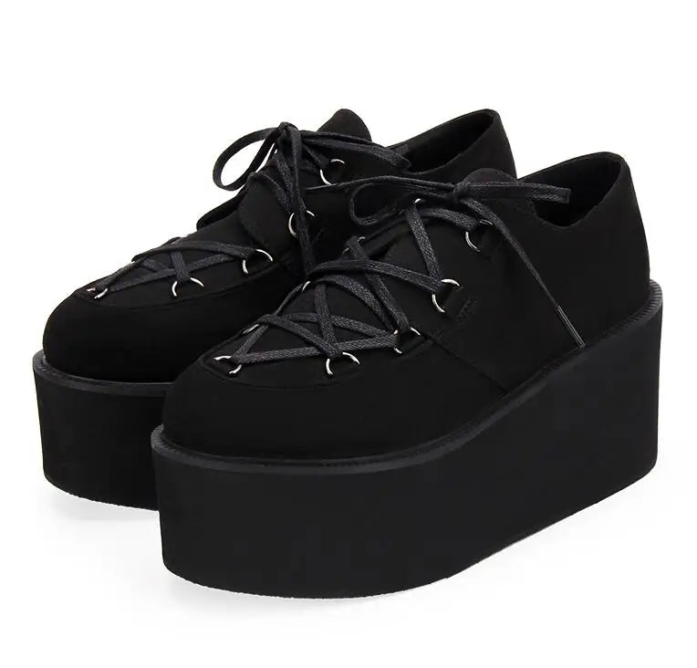 Pentagram Platform Loafer Shoes