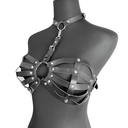 Gothic Chest Ring Harness