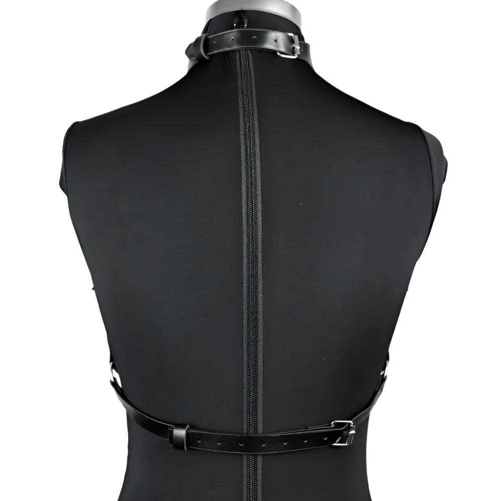 Layered Chain Punk Chest Harness