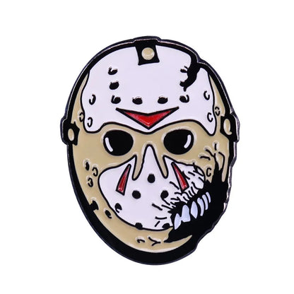 Cult Classic Horror Movie Enamel Pins