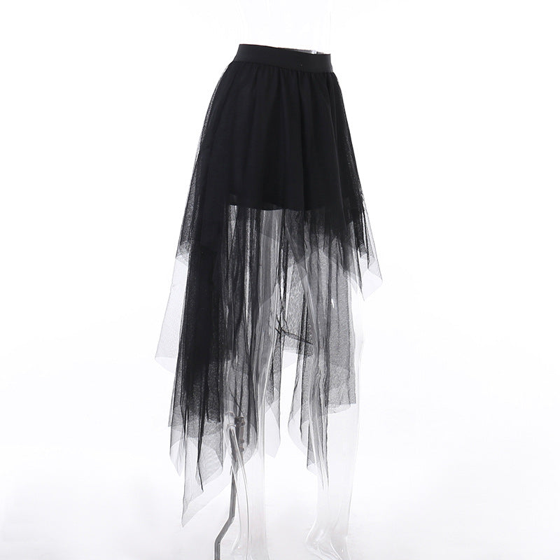 Gothic Mesh Skirt