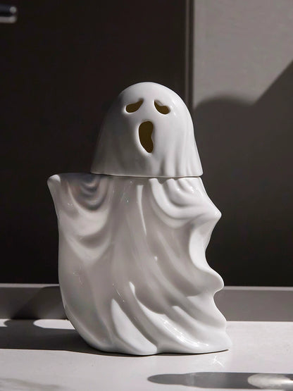 Ghost Shaped Mug with Lid