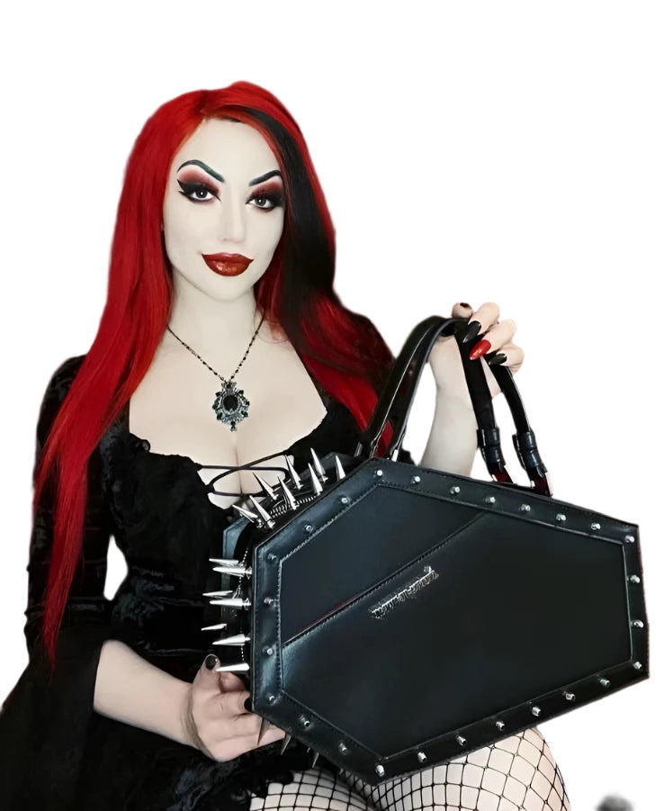 Spiked Death Coffin Bag