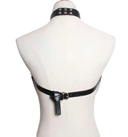 Metal Chain Chest Harness