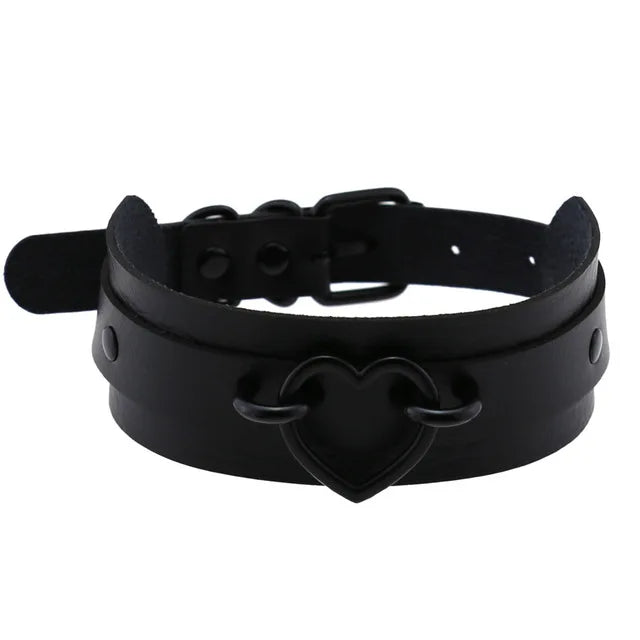 Black Punk Choker Necklace