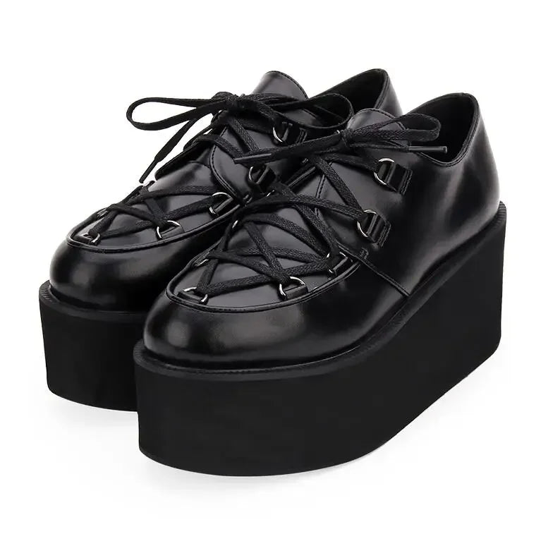 Pentagram Platform Loafer Shoes