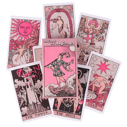 Pink Tarot Cards Deck