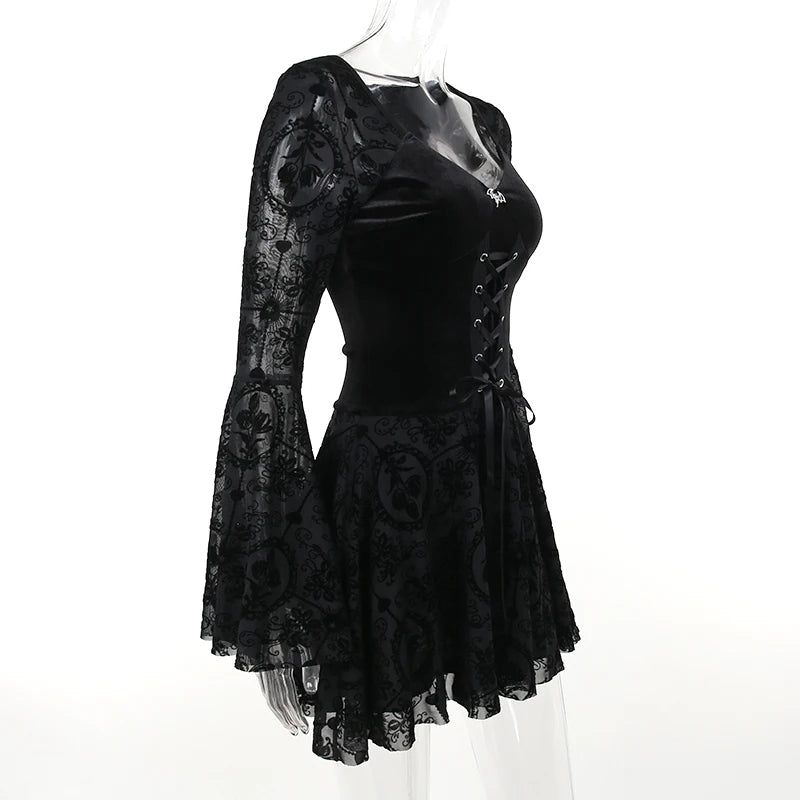 Dark Bell Dress