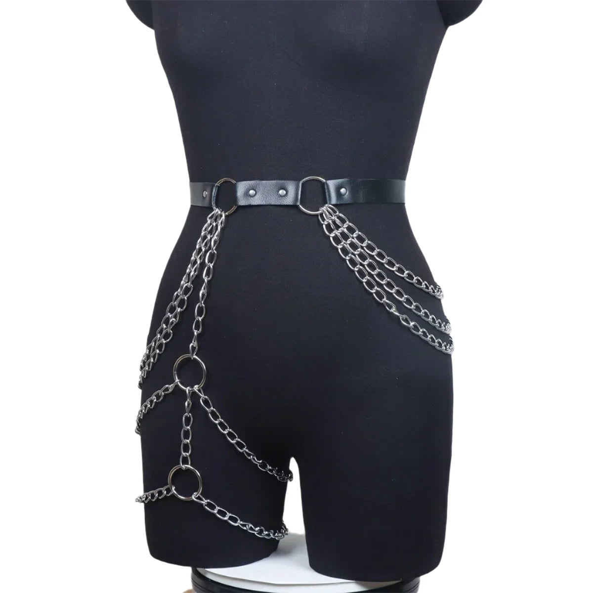 Punk Leg Chain Belt