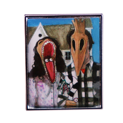 Beetlejuice Enamel Pins