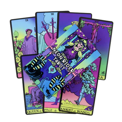 Neon Rider Tarot Cards