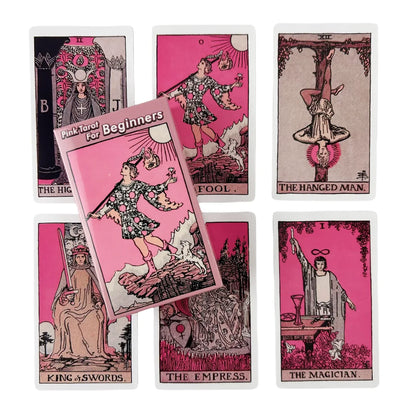 Pink Rider Tarot Cards