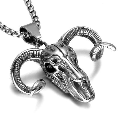 Sheep Skull Necklace