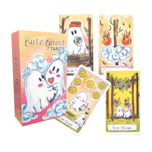 Cute Ghost Tarot Card Deck