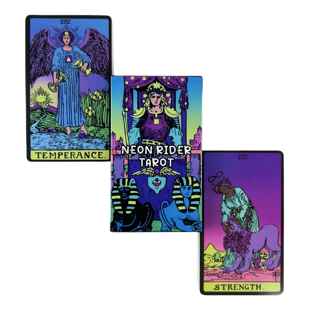 Neon Rider Tarot Cards