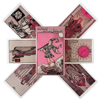 Pink Rider Tarot Cards