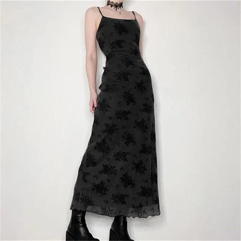 Dark Flower Dress