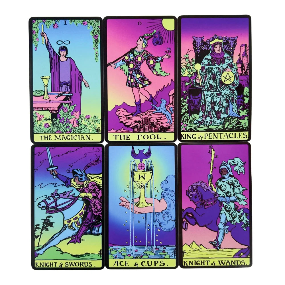 Neon Rider Tarot Cards