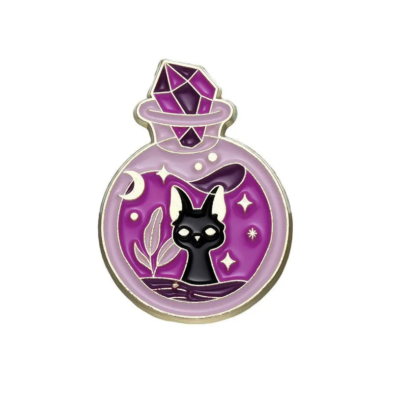 Purple Magic Enamel Pins