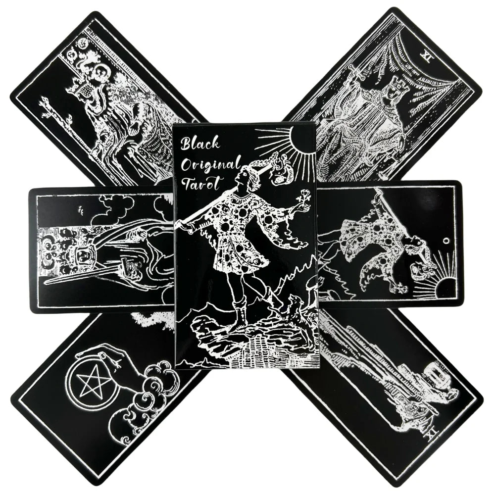 Black and White Tarot Cards