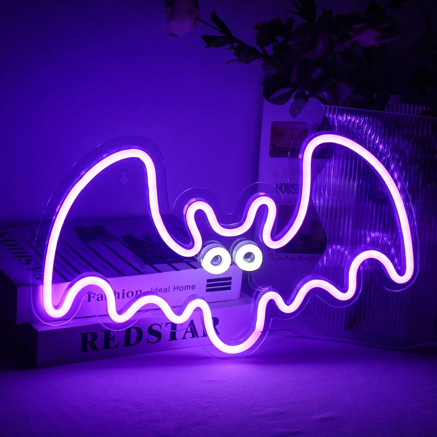 Batty LED Neon Light Sign