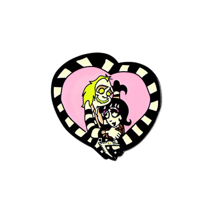 Beetlejuice Enamel Pins