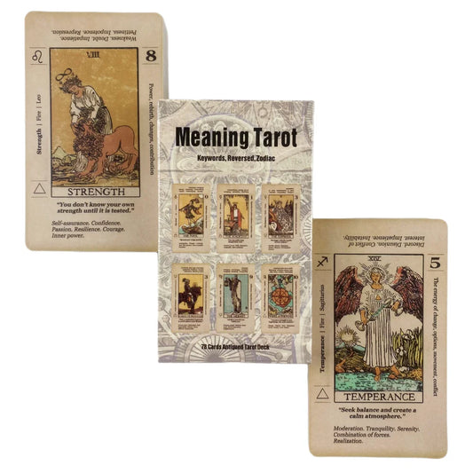 Tarot Cards With Meaning On Them