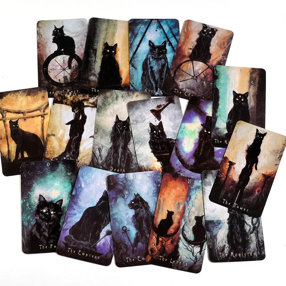 Haunted Cat Tarot Cards