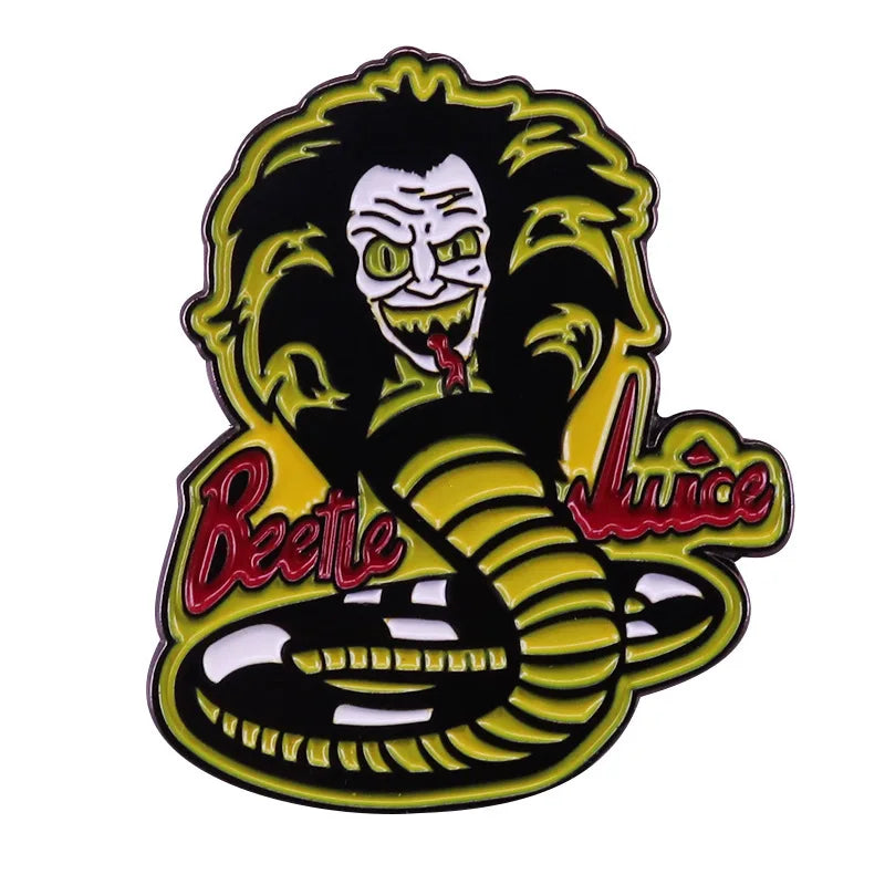 Beetlejuice Enamel Pins