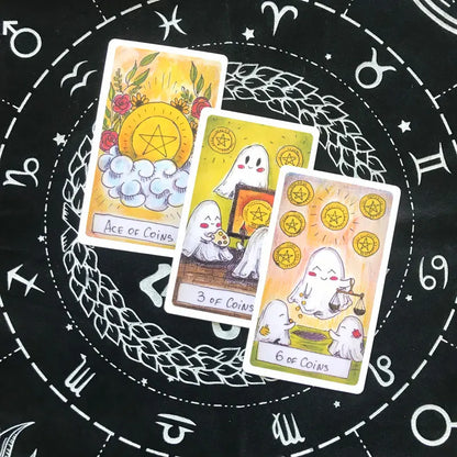 Cute Ghost Tarot Card Deck