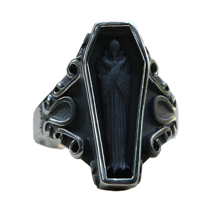 Dark Shadow Coffin Ring