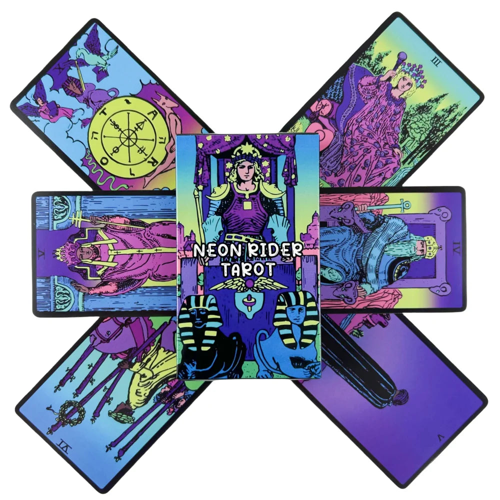 Neon Rider Tarot Cards