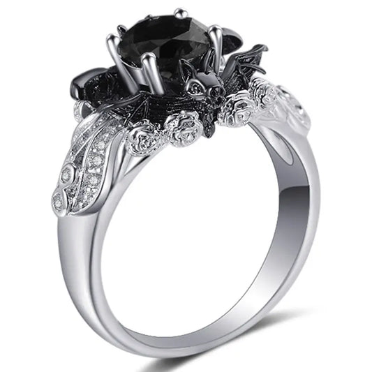 Batty For You Gothic Ring