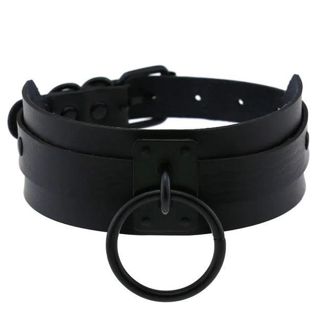 Black Punk Choker Necklace