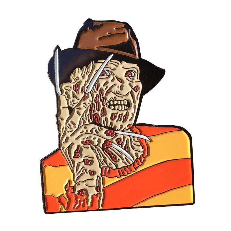 Horror Movie Enamel Pins