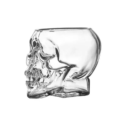 Skull Head Glass Cup