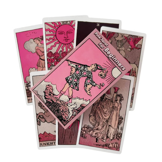 Pink Rider Tarot Cards