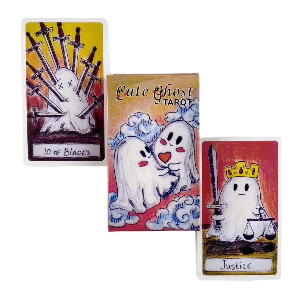 Cute Ghost Tarot Cards