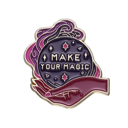 Purple Magic Enamel Pins