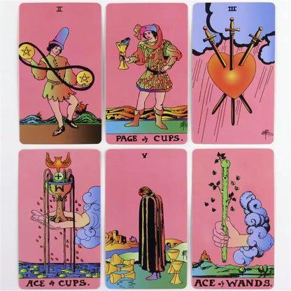 Pink Tarot Cards