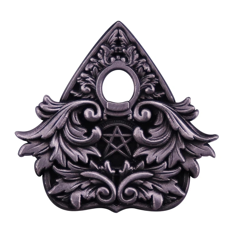 Pentacle Planchette Enamel Pin