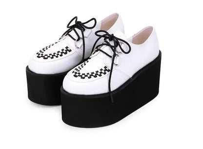 Goth Lolita Platform School Girl Shoes